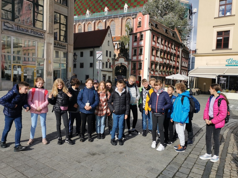 Wycieczka klasy 6 do Wrocławia