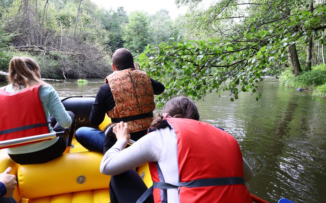 Spływ pontonowy Kwisą