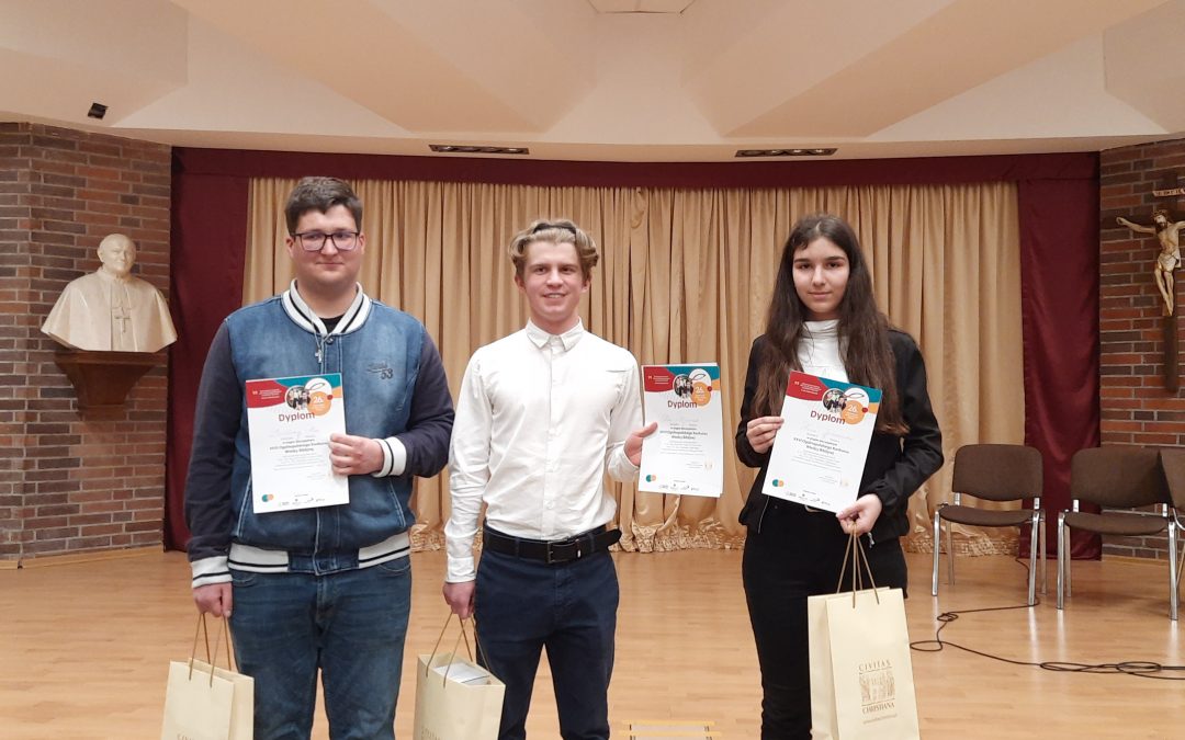 Ogólnopolski Konkursu Wiedzy Biblijnej – nasza uczennica została laureatką