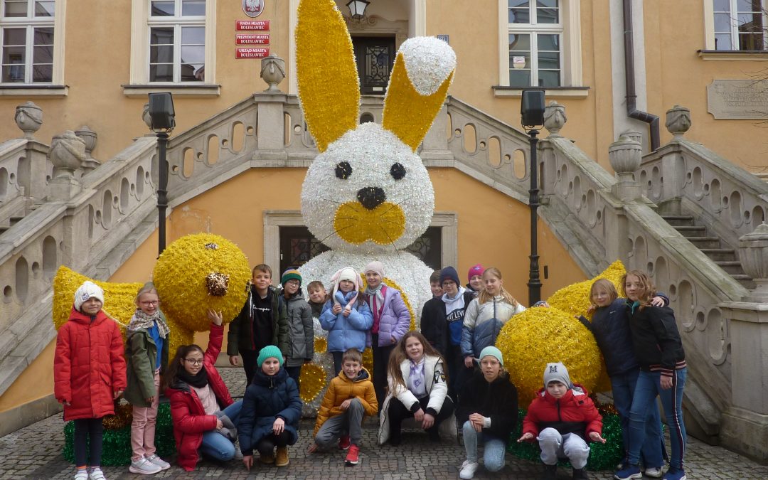Klasa 3a SP na warsztatach wielkanocnych