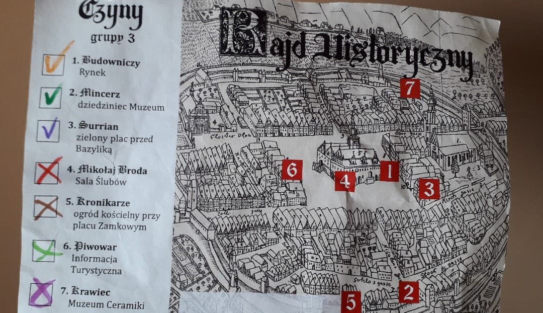 Uczniowie klasy 3b SP wzięli udział w Rajdzie Historycznym Bolesławiec 2022