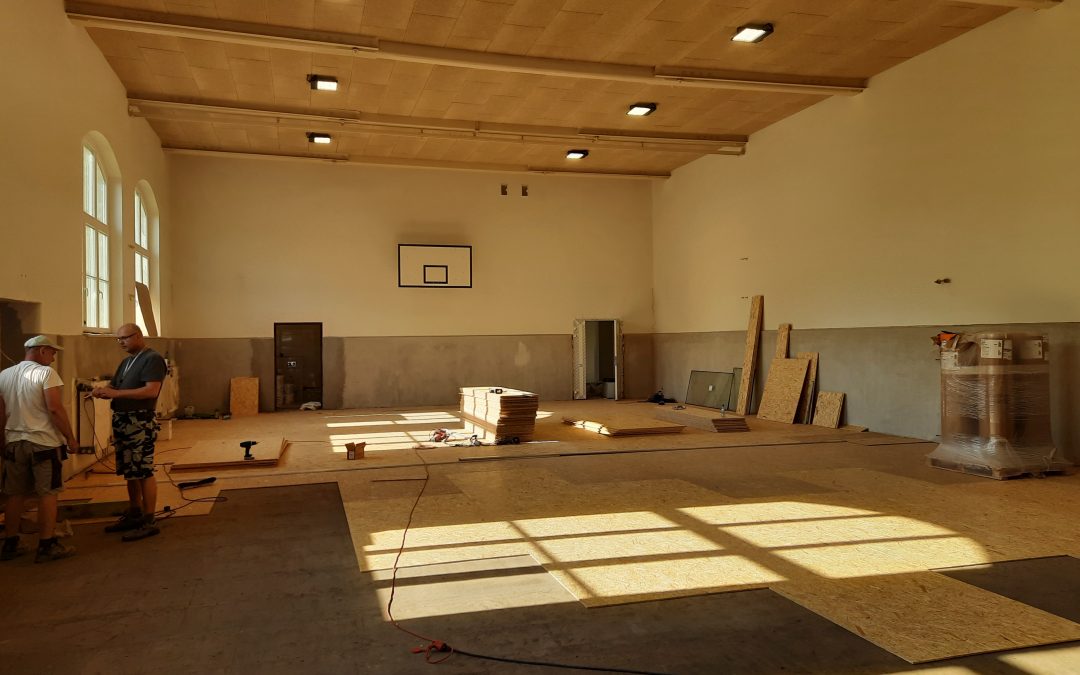 Marzenia się spełniają! Nowa sala gimnastyczna prawie gotowa