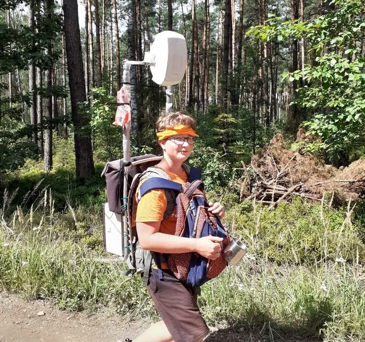 Wędrowali do Matki w upale i w deszczu