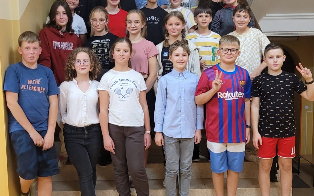 Dzień Chłopaka obchodzony przez klasę 6a