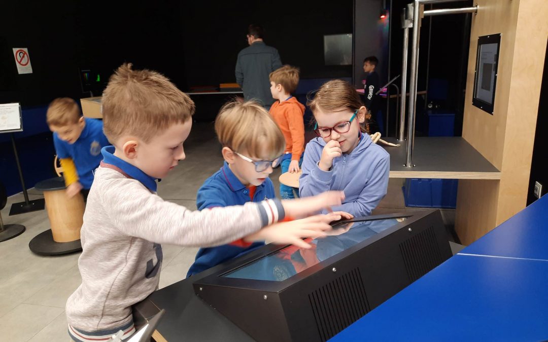 Klasa 1b SP w Strefie Odkrywania i Wyobraźni