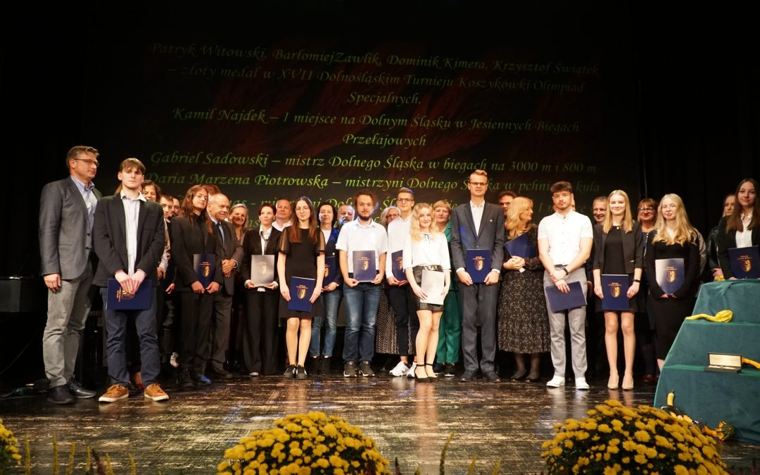 Gala wręczenia Stypendiów Starosty Bolesławieckiego