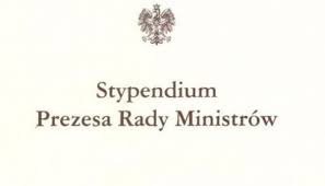 Jan Kozicki nagrodzony Stypendium Prezesa Rady Ministrów