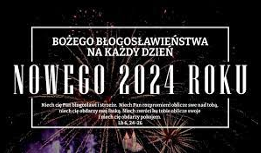 Błogosławionego nowego roku 2024!