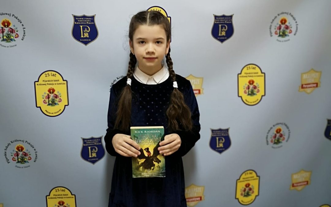 Emilia Kalinowska z kl. 4a SP reprezentowała naszą szkołę na konkursie czytelniczym w Łowiczu