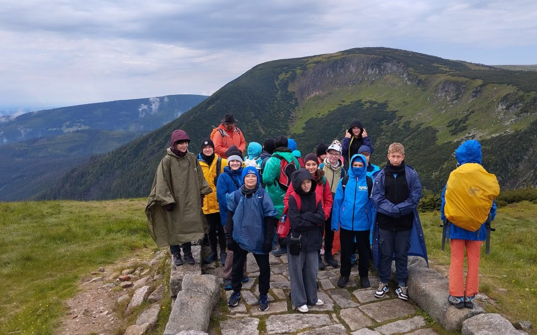 Wycieczka klasy szóstej w Karkonosze