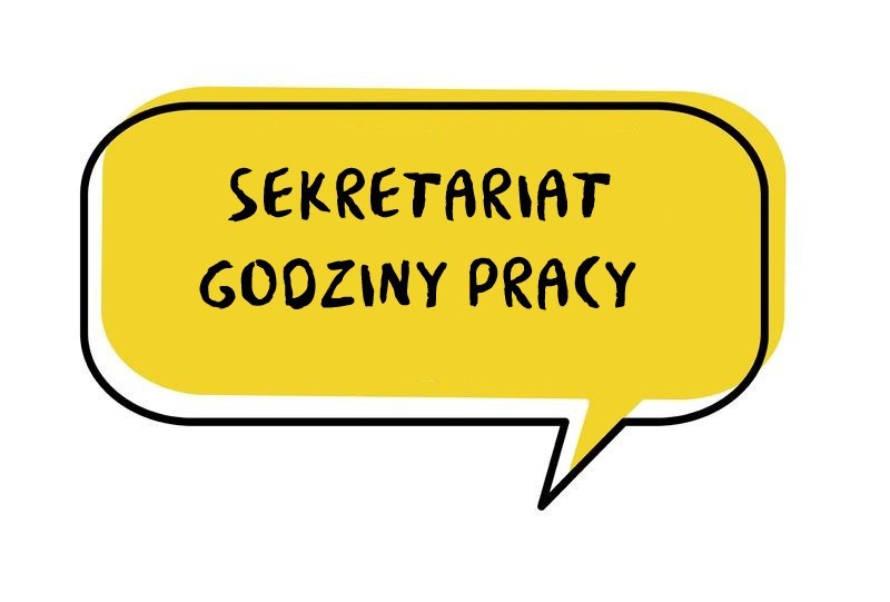 Godziny pracy sekretariatu w sierpniu