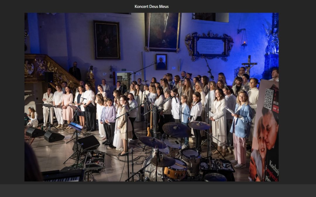 Zaśpiewaliśmy i zagraliśmy z zespołem „Deus Meus”!