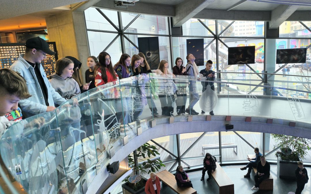 Klasa siódma na wycieczce w Libercu