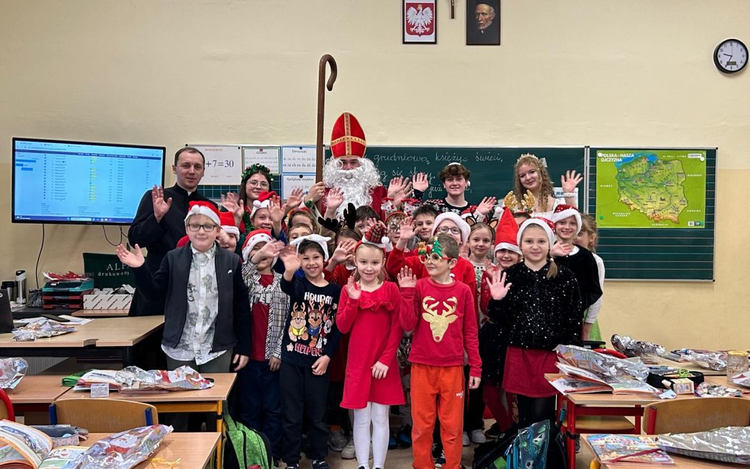 Niezwykły gość zawitał do naszej szkoły… ;)