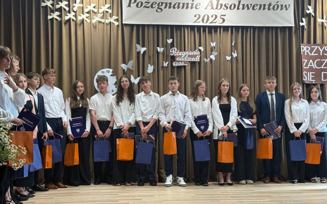 Pożegnanie ósmoklasistów