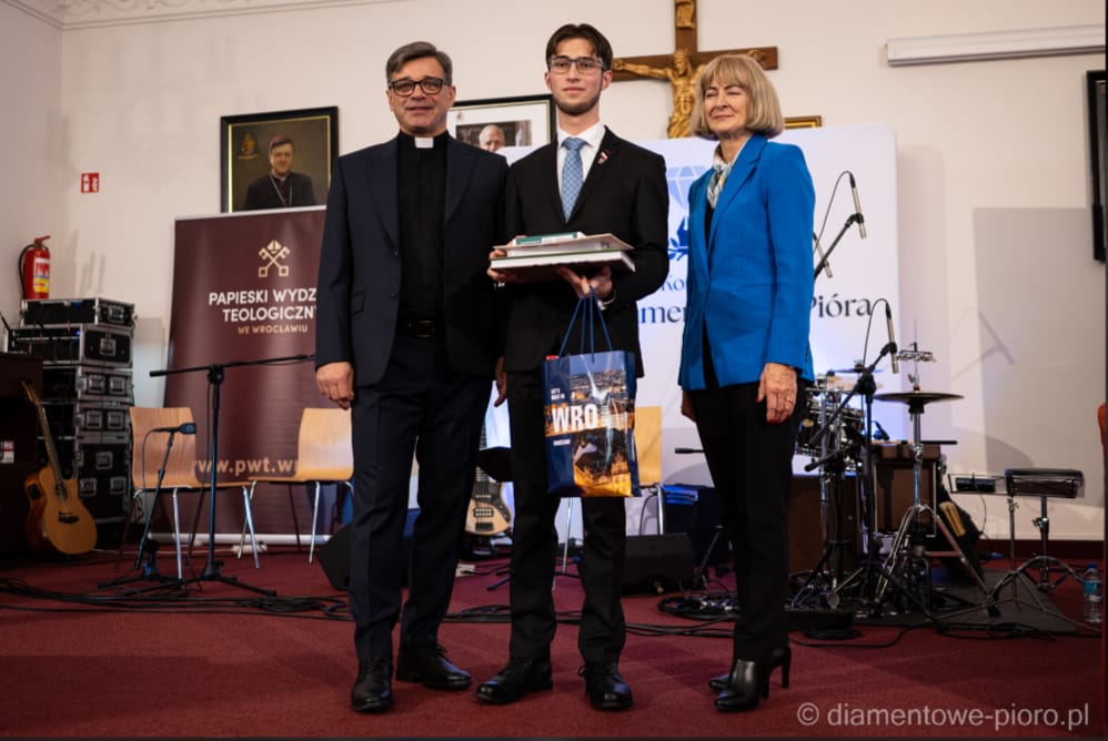 Sukces naszego licealisty w Dolnośląskim Konkursie Literackim