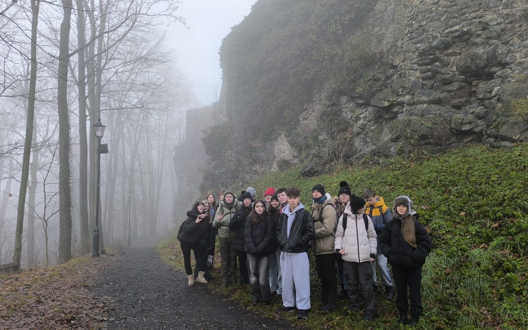 Wycieczka klasy 8a na zamek Lenno
