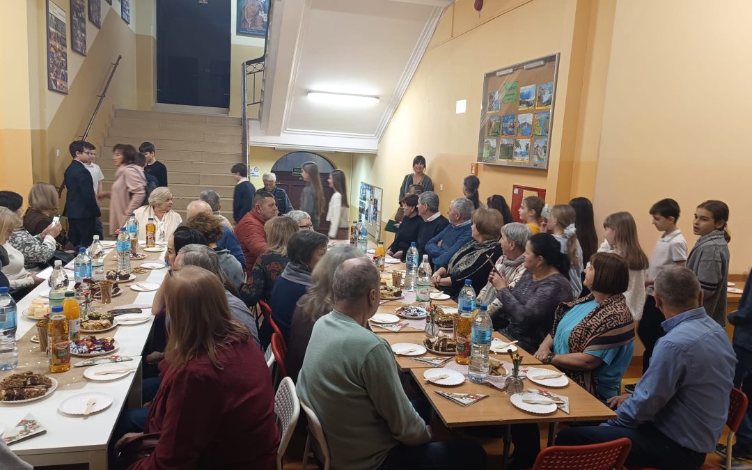 Klasa 4a SP hucznie i uroczyście obchodziła Święto Babci i Dziadka