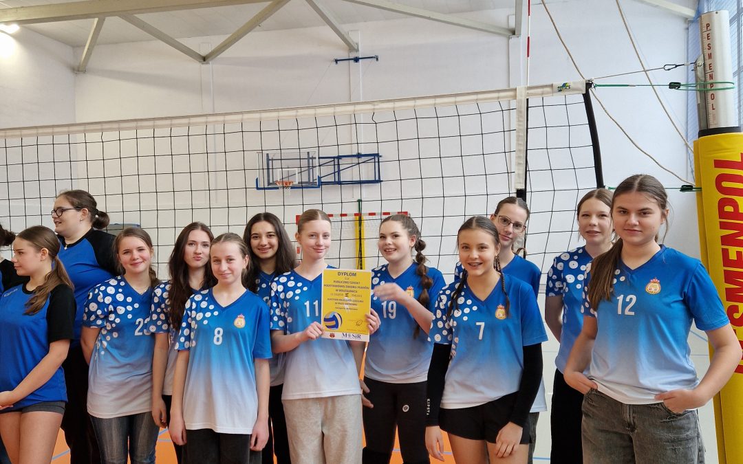 II miejsce naszej drużyny w Dolnośląskich Igrzyskach Młodzieży Szkolnej w Piłce Siatkowej Dziewcząt